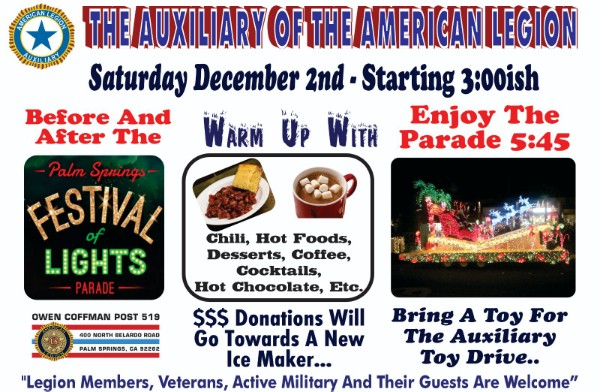 Dec Auxiliary events 2023